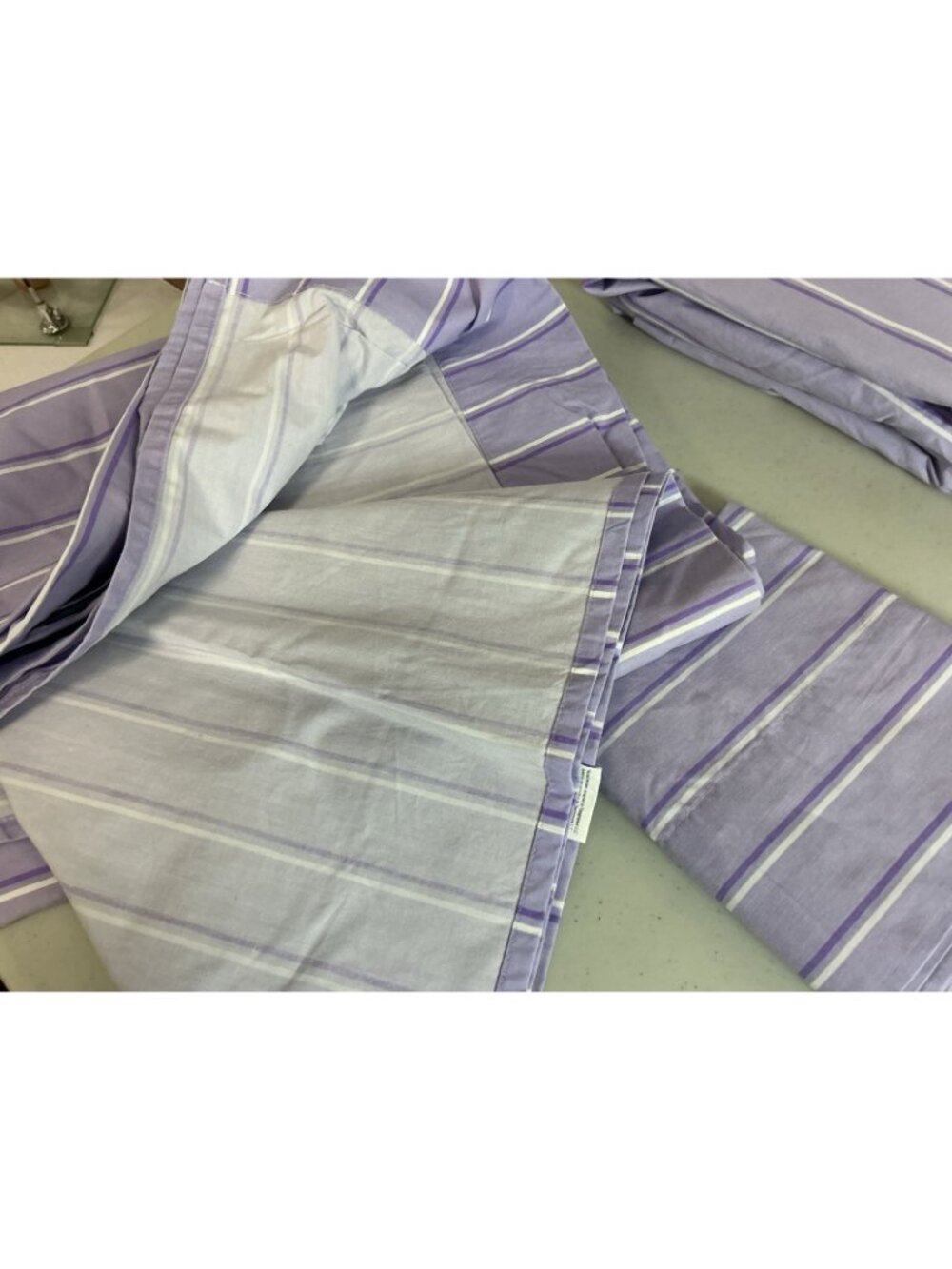Design Space NYC Purple Double Sheet Set 3 Pieces - Picture 3 of 6
